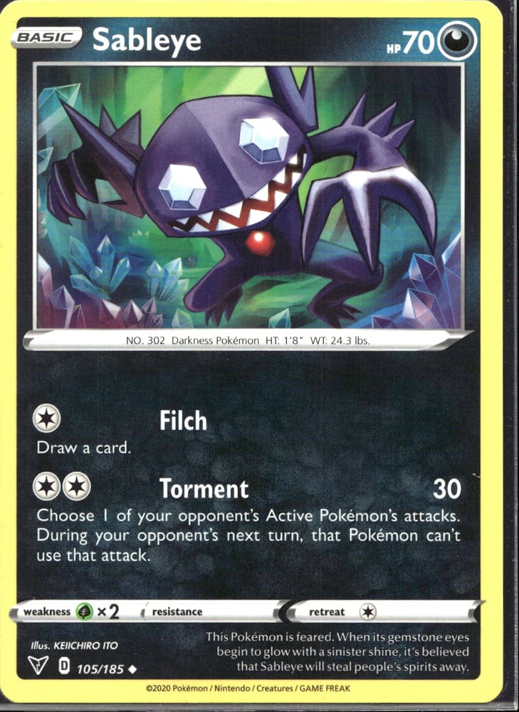 Sableye - SWSH4 105/185