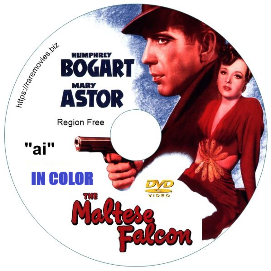 The Maltese Falcon in Color. DVD