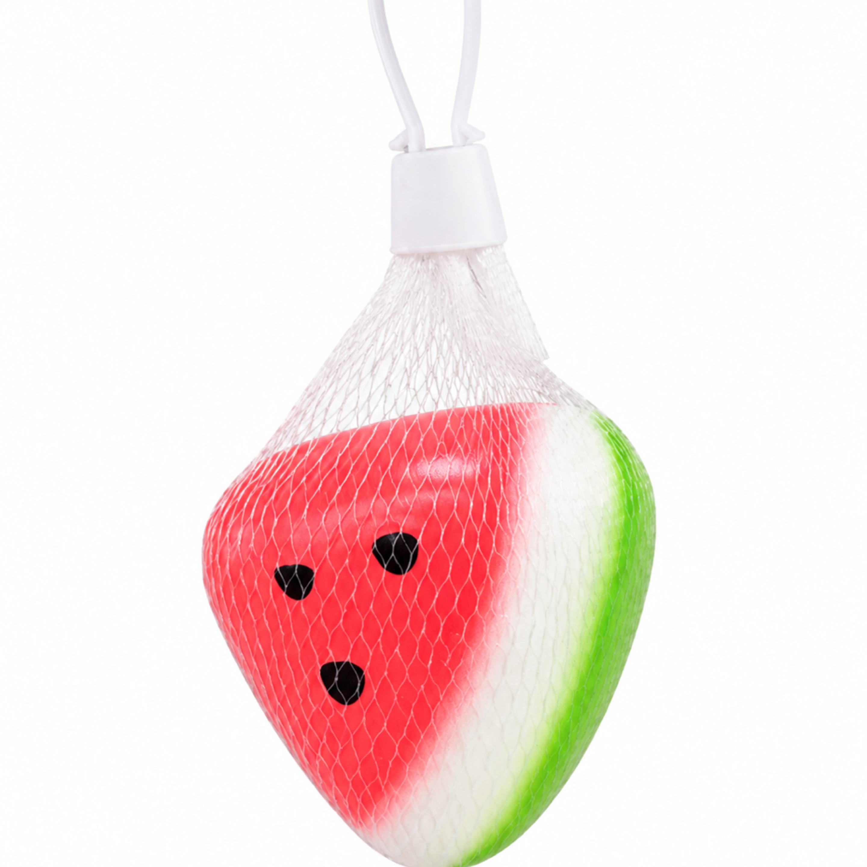 Watermelon Mesh Squishy Keychain