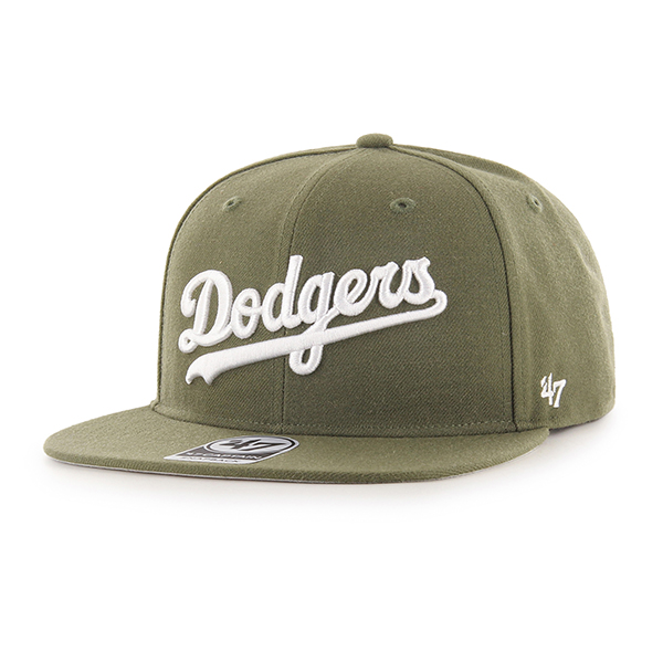 Los Angeles Dodgers Sandalwood Script '47Brand Snapback Hat