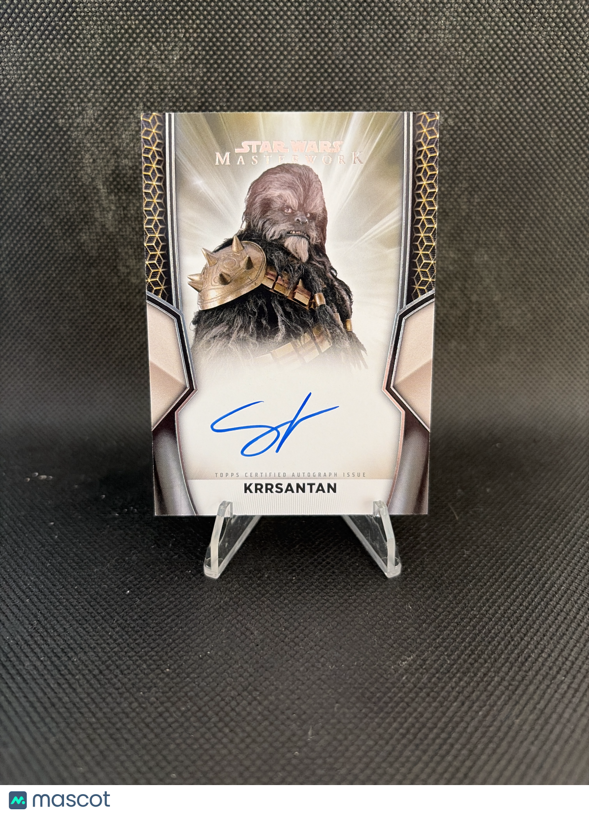 2025 Topps Star Wars Masterwork Carey Jones (Krrsantan) Autograph