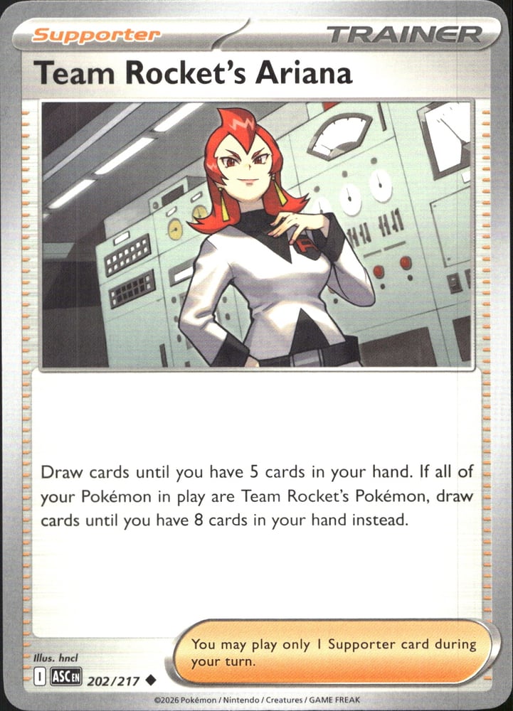 Team Rocket's Ariana - ME02.5 202/217