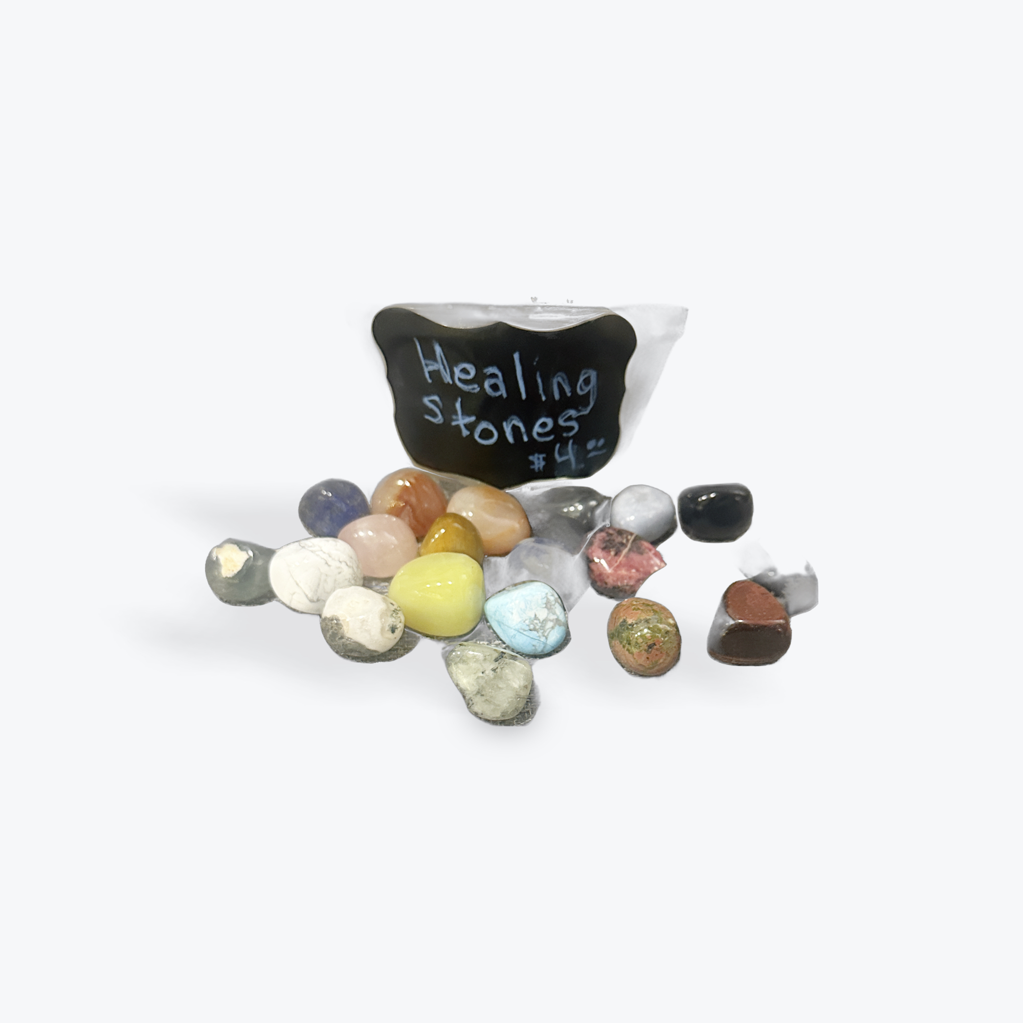 healing stones polished