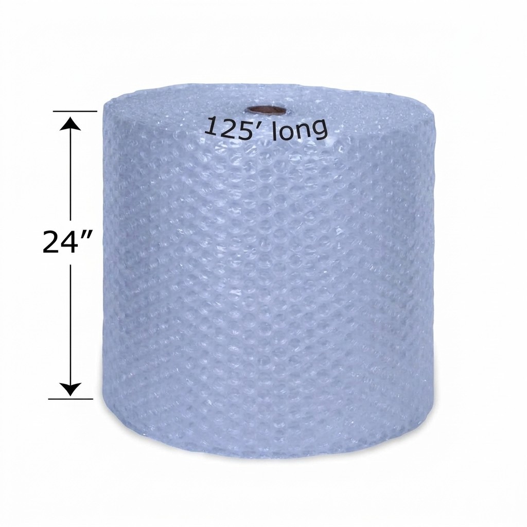 Bubble Wrap Big 1/2in · 24in×125ft