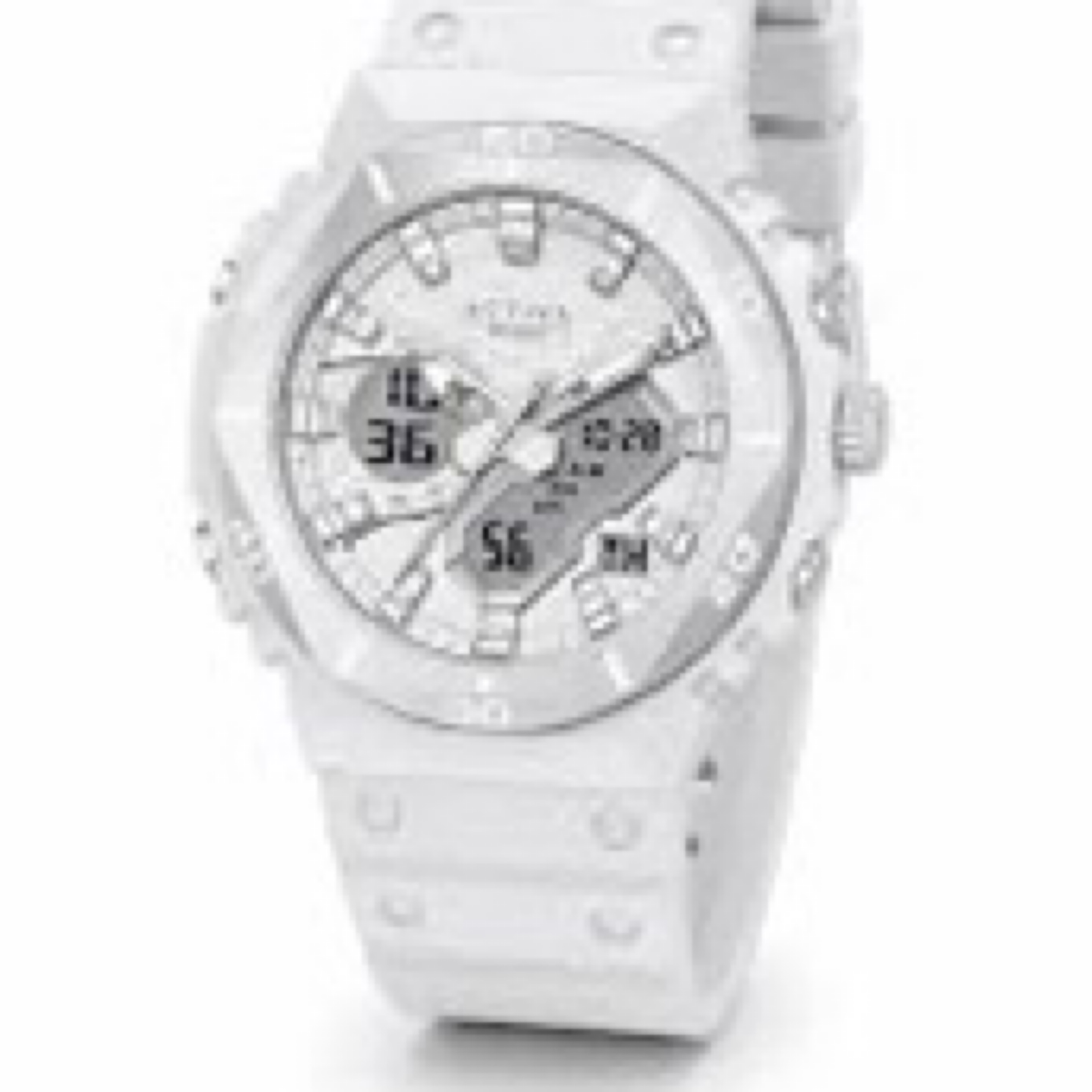 Activa Digital Watch  48mm (White) 