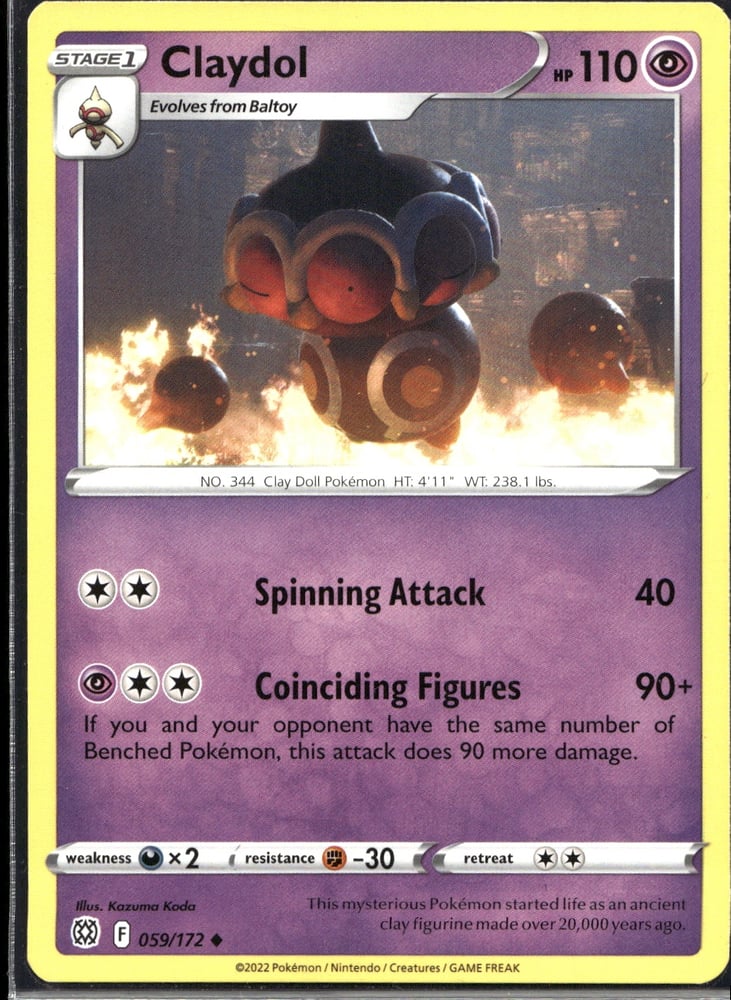 Claydol - SWSH9 59/172