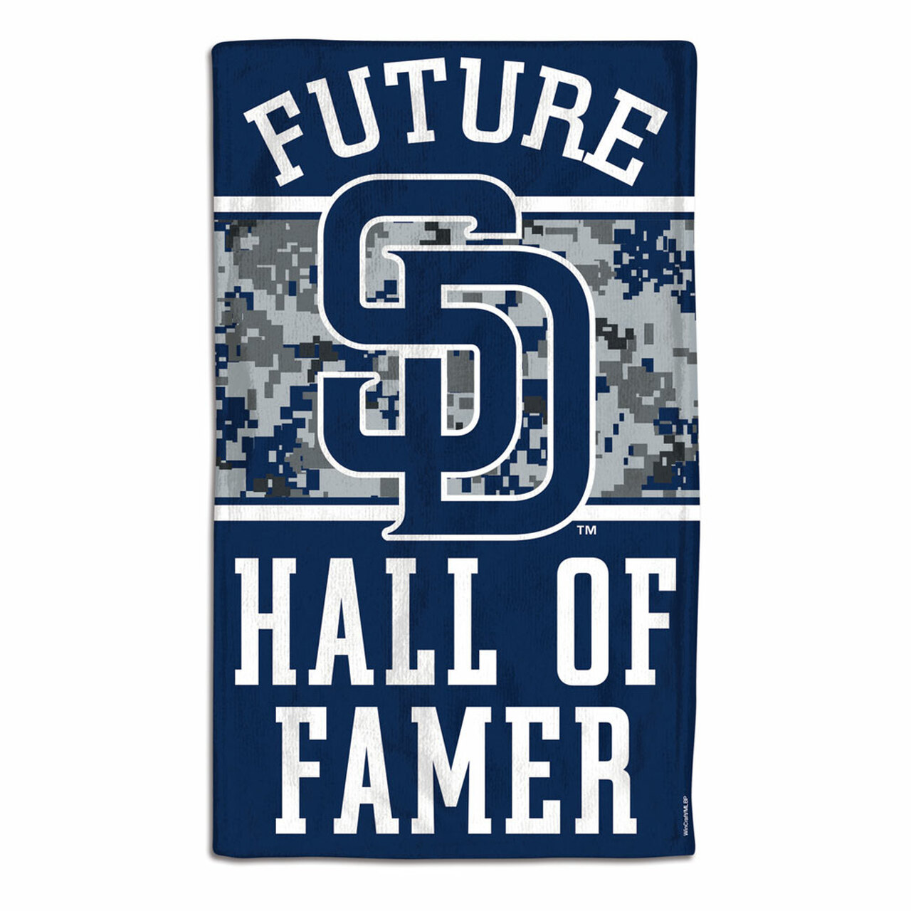 San Diego Padres Baby Burp Cloth 10x17"