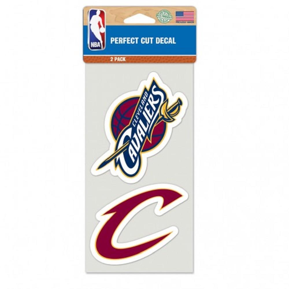Cleveland Cavaliers Perfect Cut Decals 2 pack