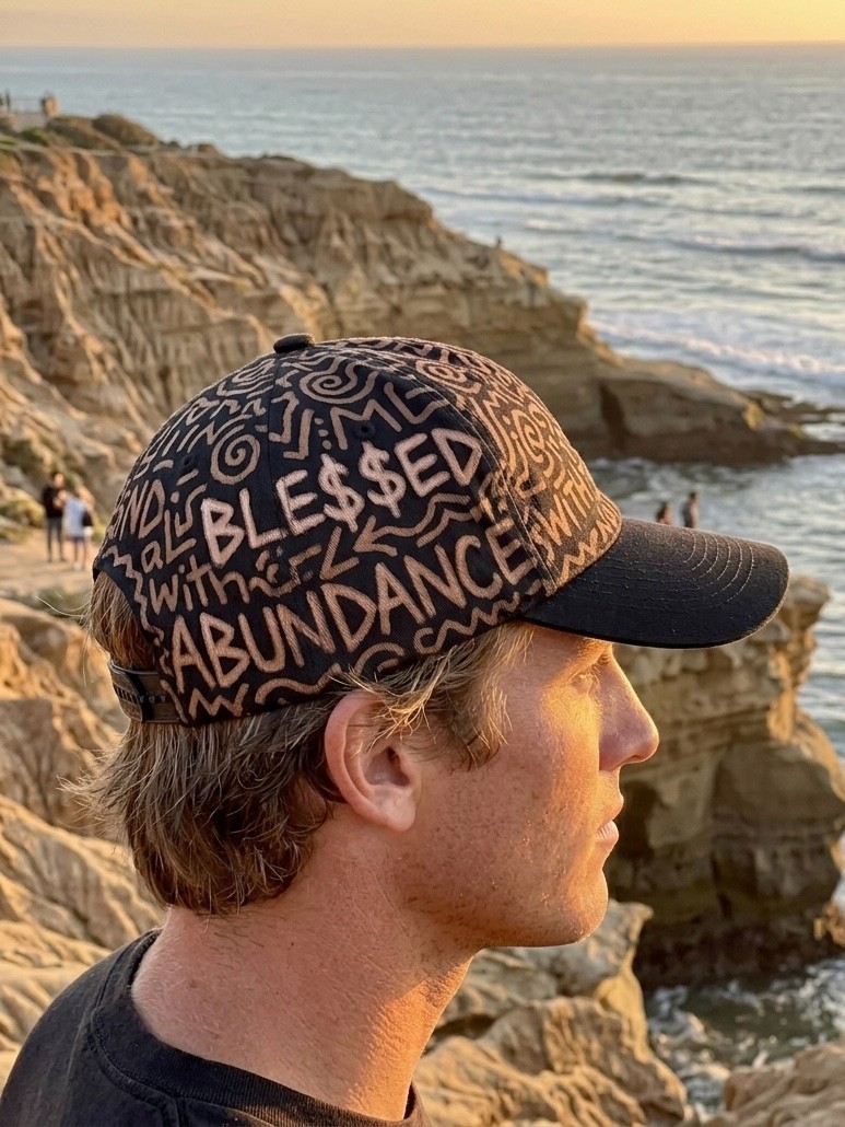 Blessed With Abundance Half n Half Cap