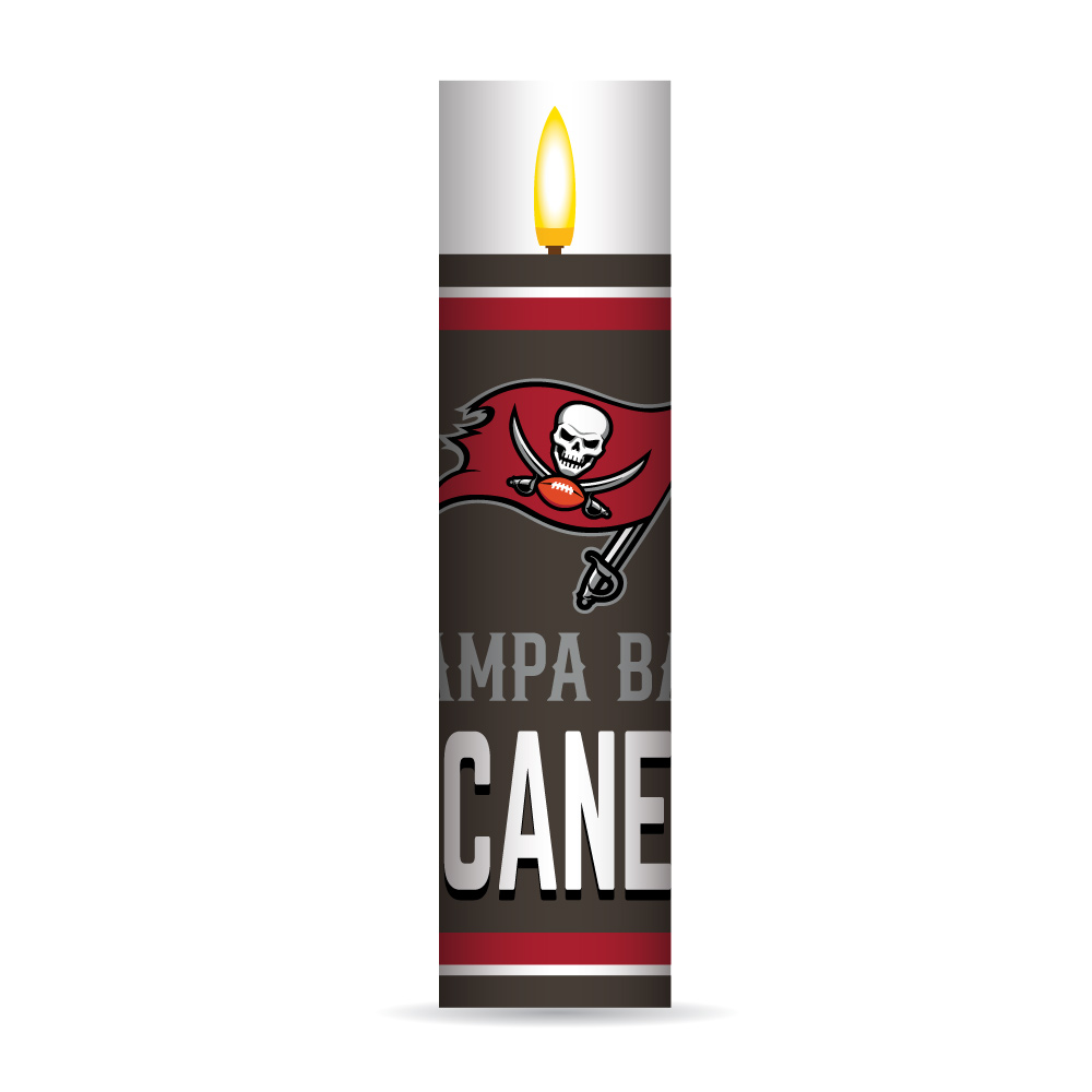 Tampa Bay Buccaneers Electronic Candle