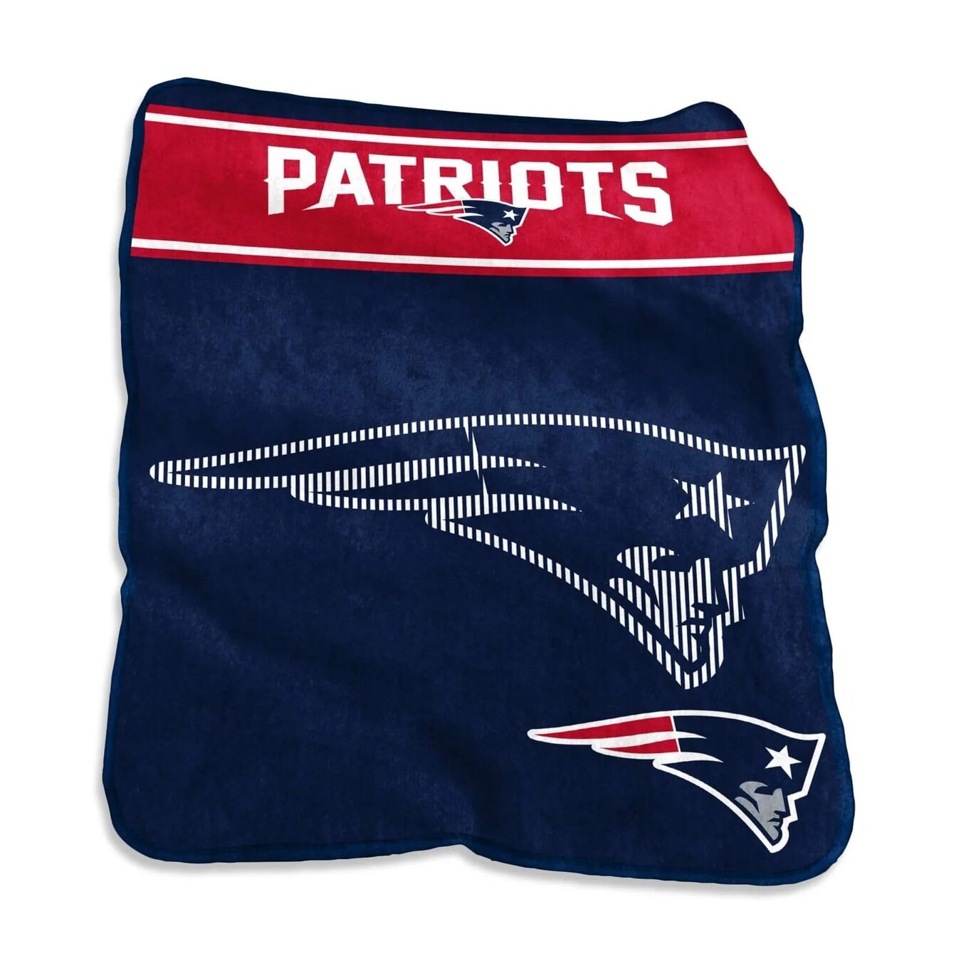 New England Patriots Field Day Raschel Throw Blanket 60x80"