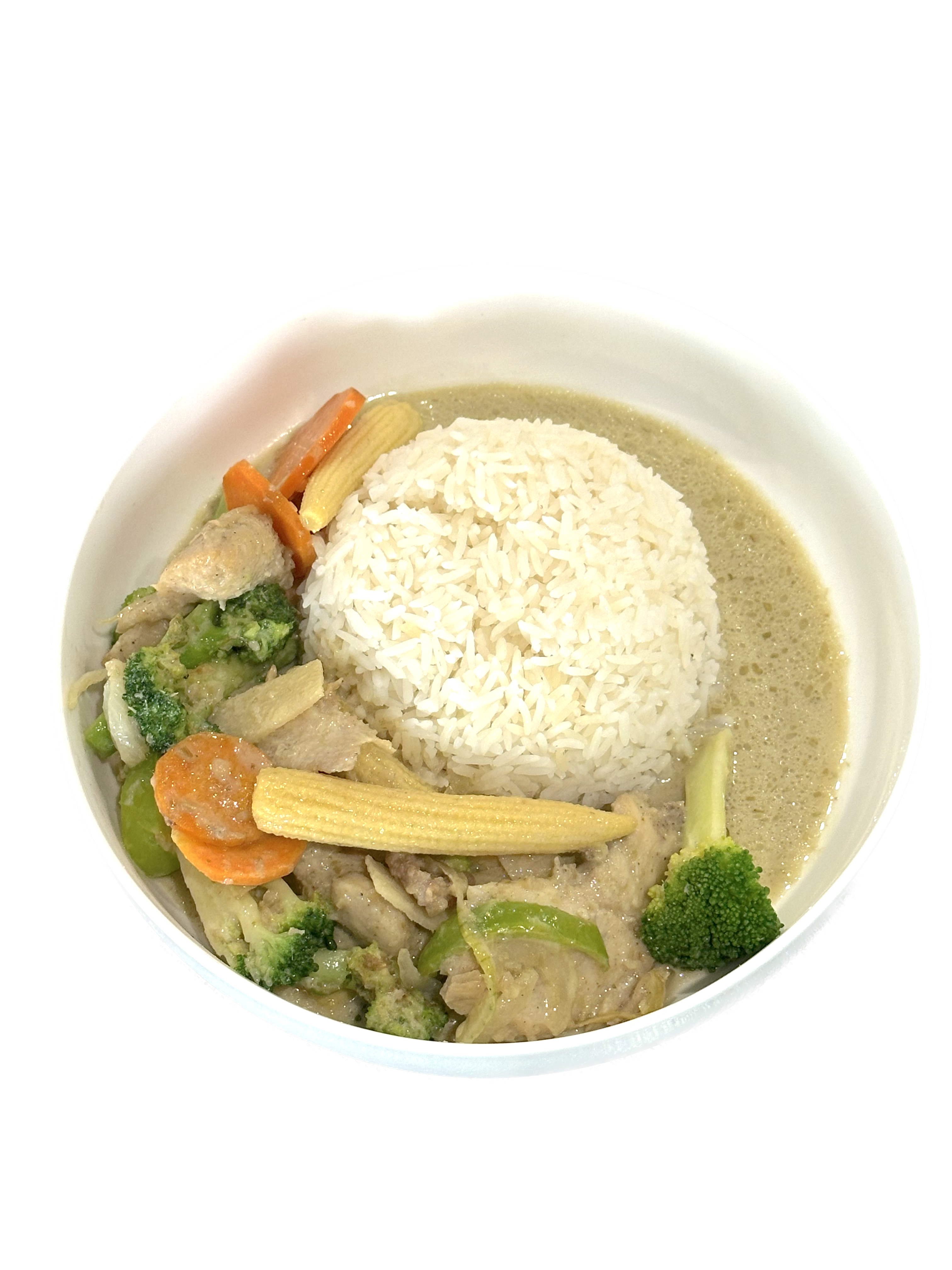 Green Curry & Rice