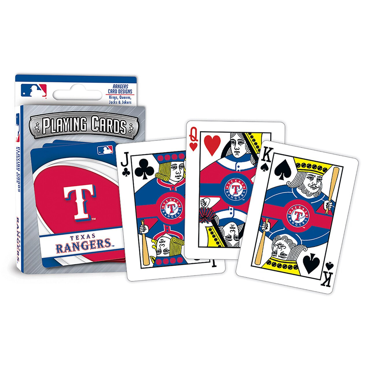 Texas Rangers Logo Playing Cards