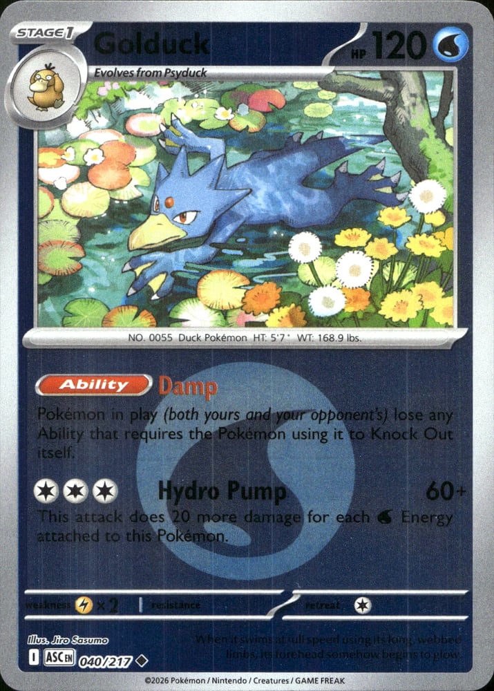 Golduck - ME02.5 40/217