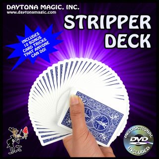 STRIPPER DECK - BEST WITH DVD - BLUE