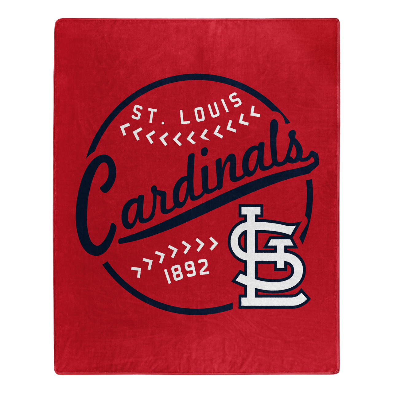 St. Louis Cardinals Moonshot Design Raschel Blanket