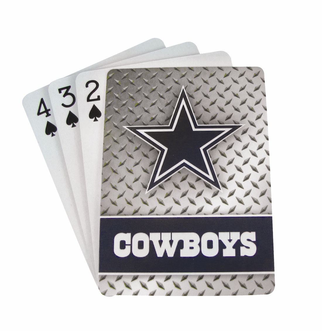 Dallas Cowboys Diamond Plate Playing Cards