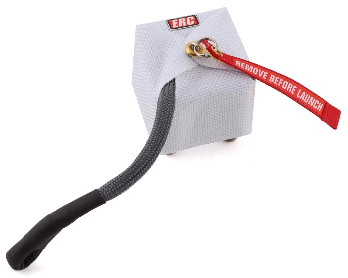 Drag Racing Parachute White