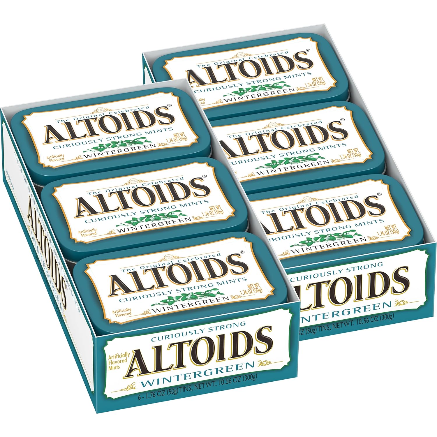 Altoids Mints Wintergreen Full Size 1.76oz 12 ct