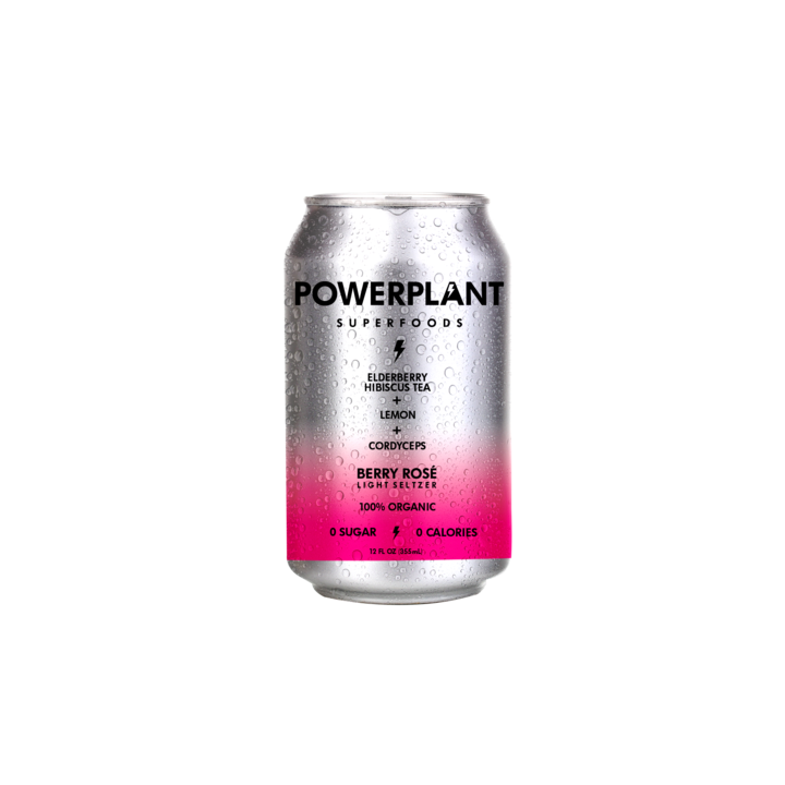PowerPlant Berry Rose Seltzer