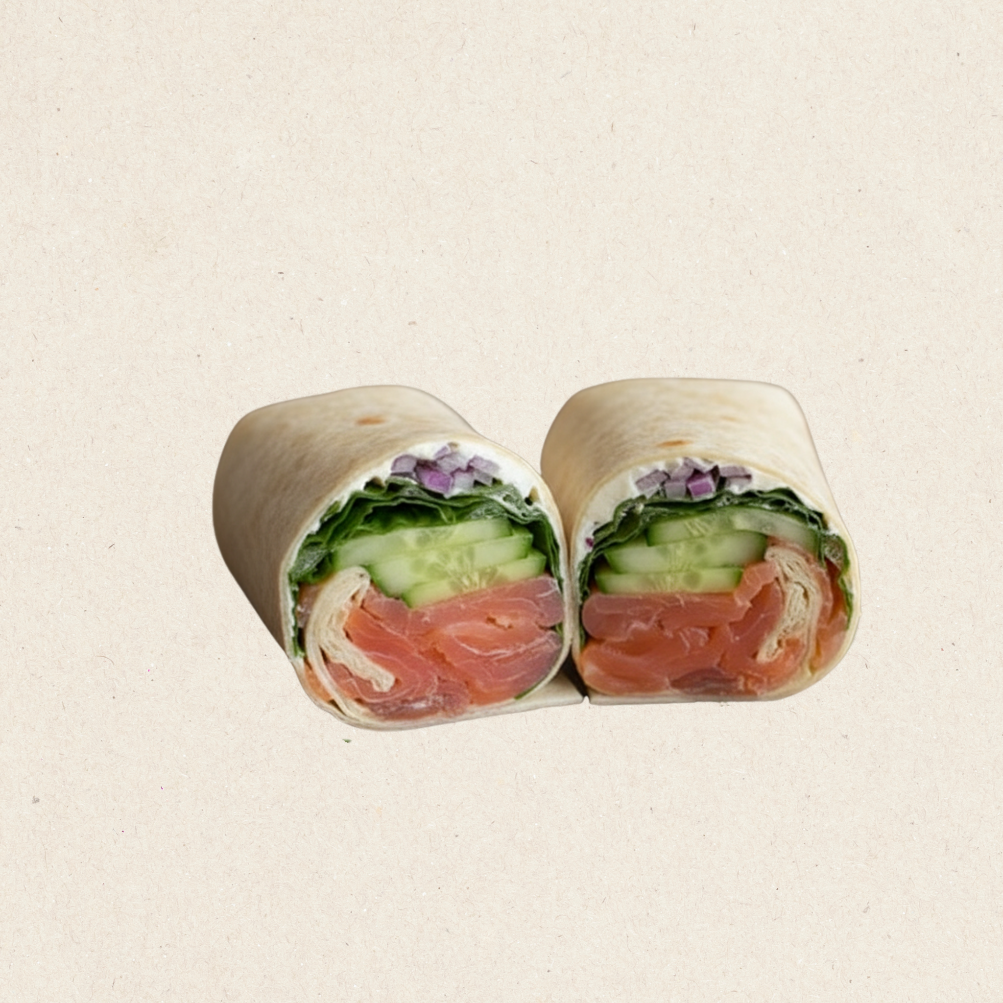 Smoked Salmon Wrap