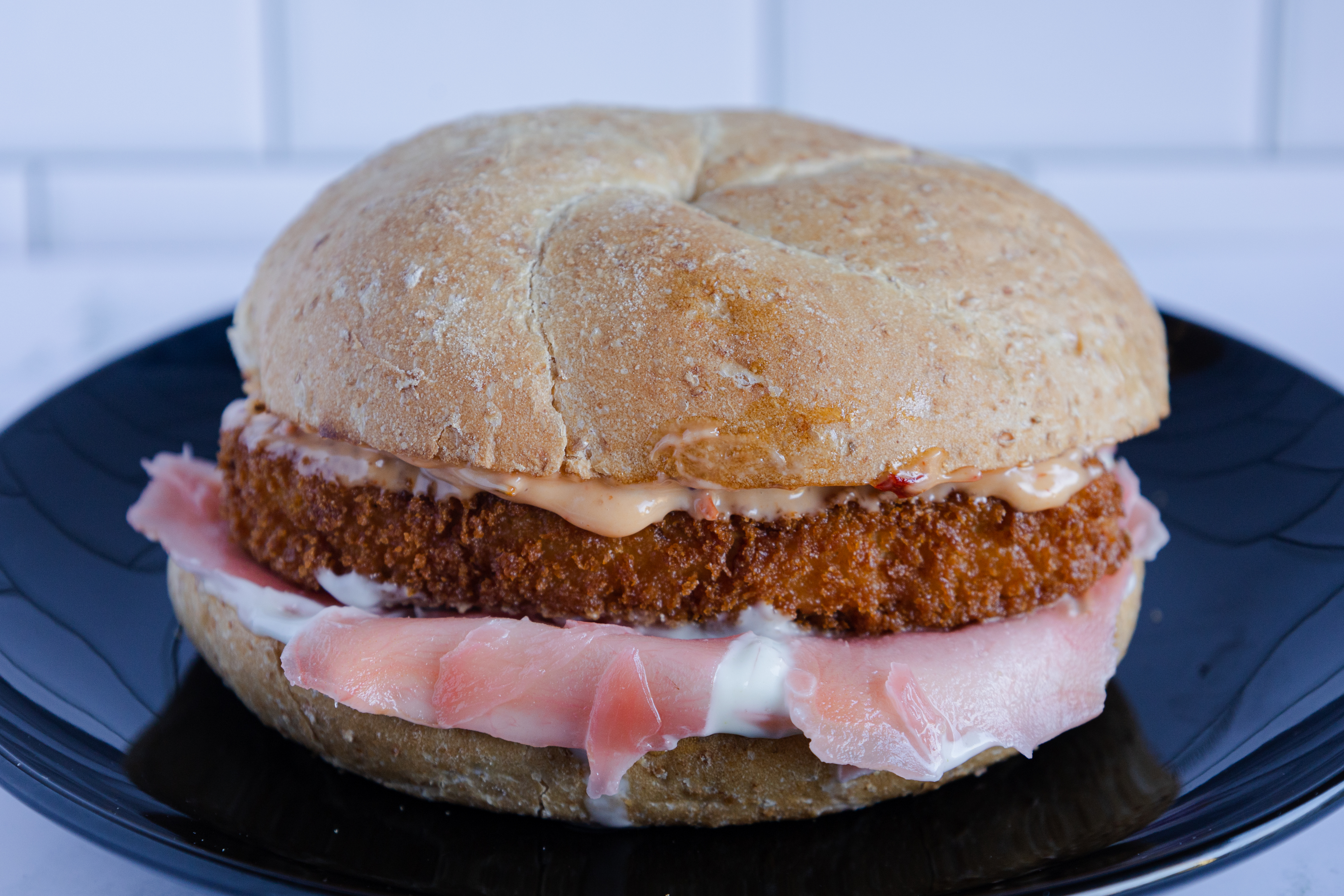 Wasabi Mayo Fush Burger