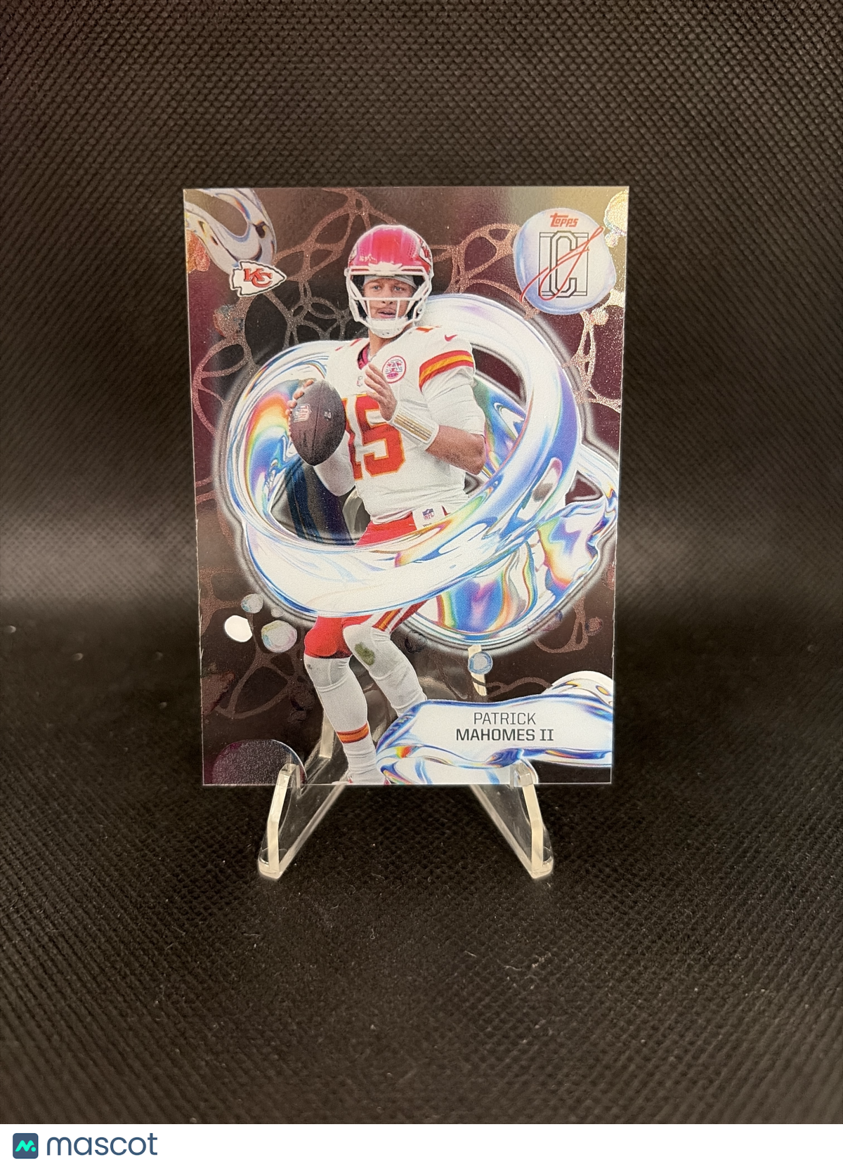 2025 Topps Signature Class Football Patrick Mahomes II Fluidity Acetate SSP