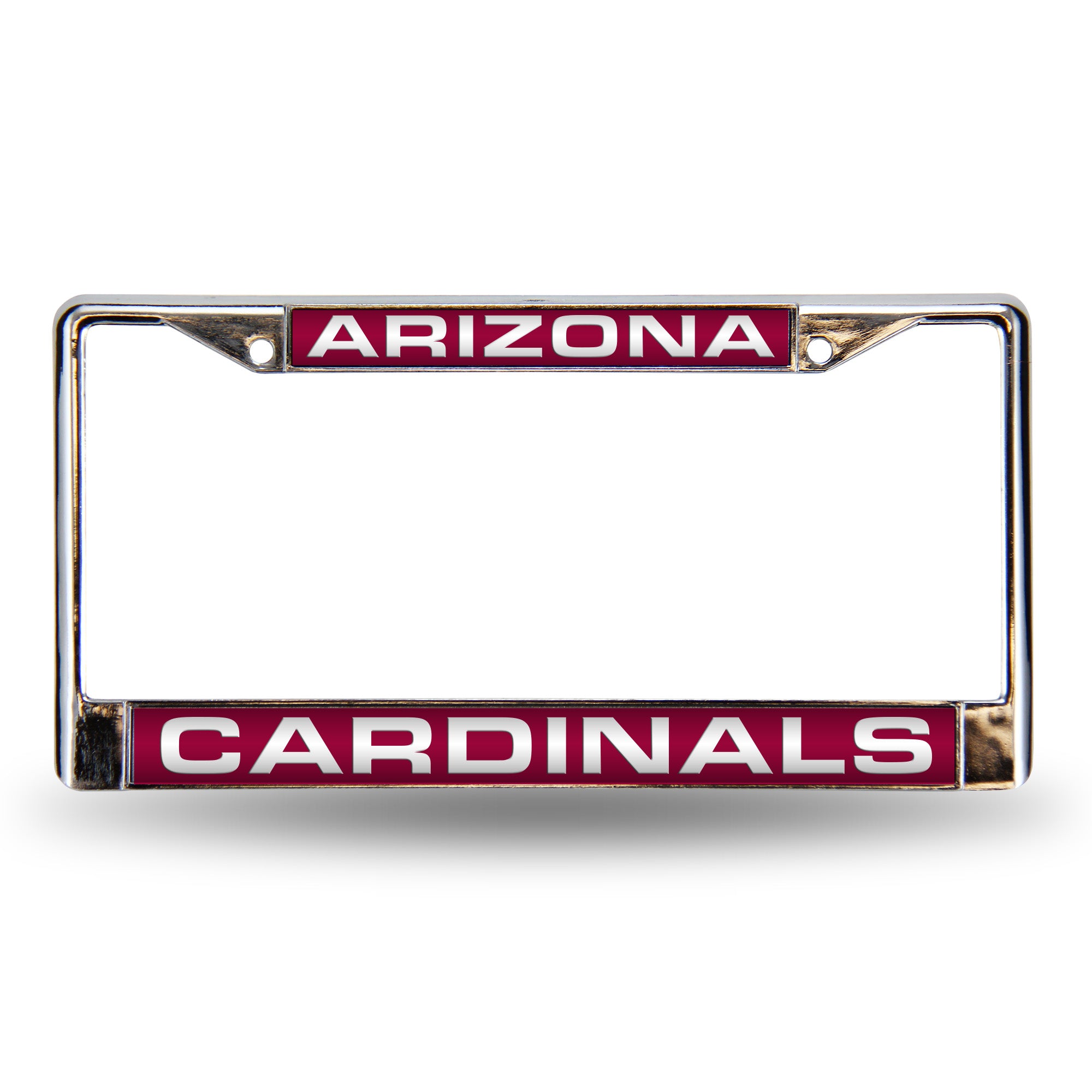 Arizona Cardinals Laser Chrome License Plate Frame