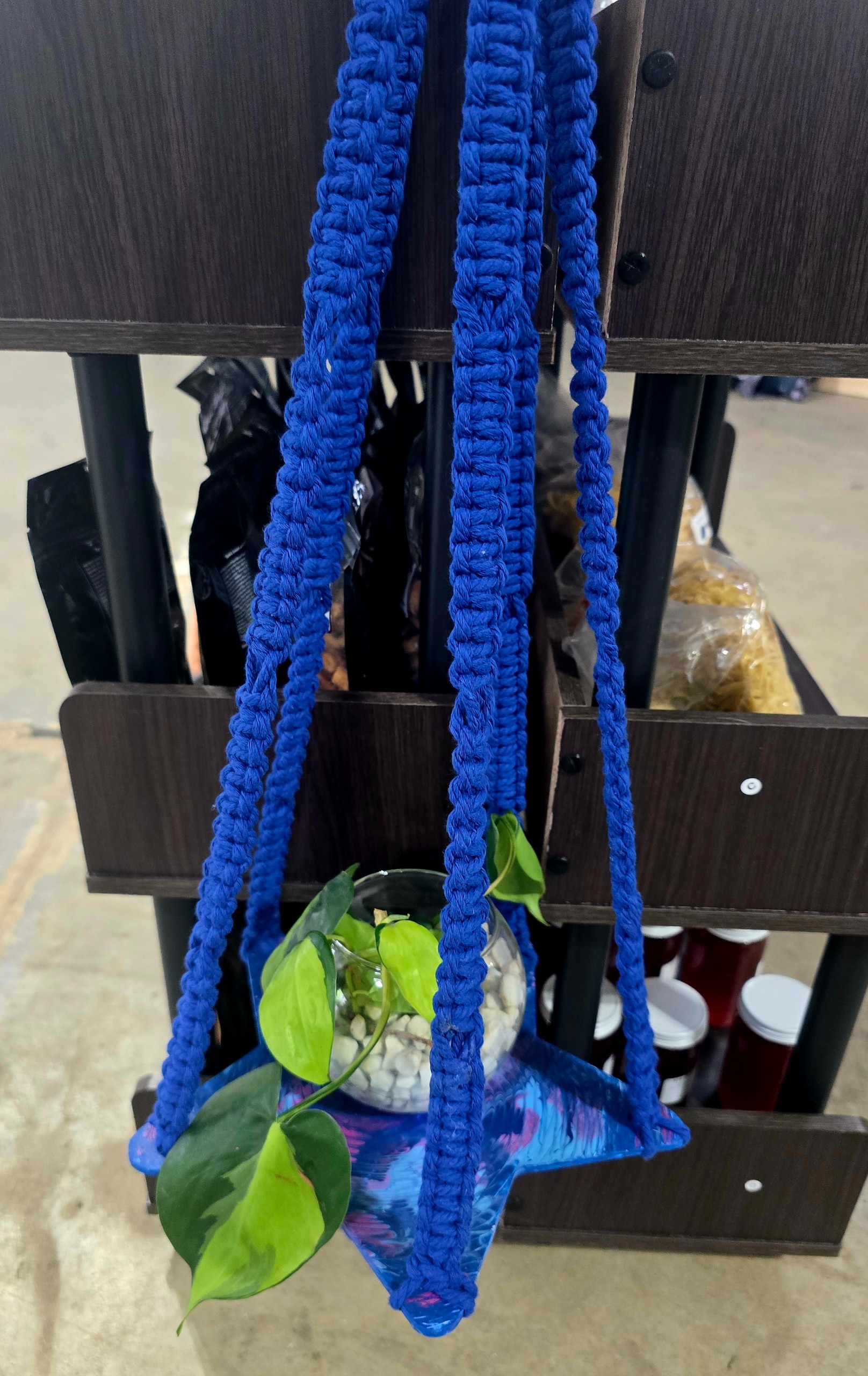 Macrame Hanging Prop Shelves