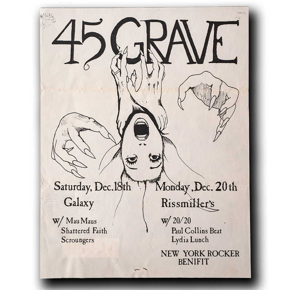 45 Grave -- [Handbill]
