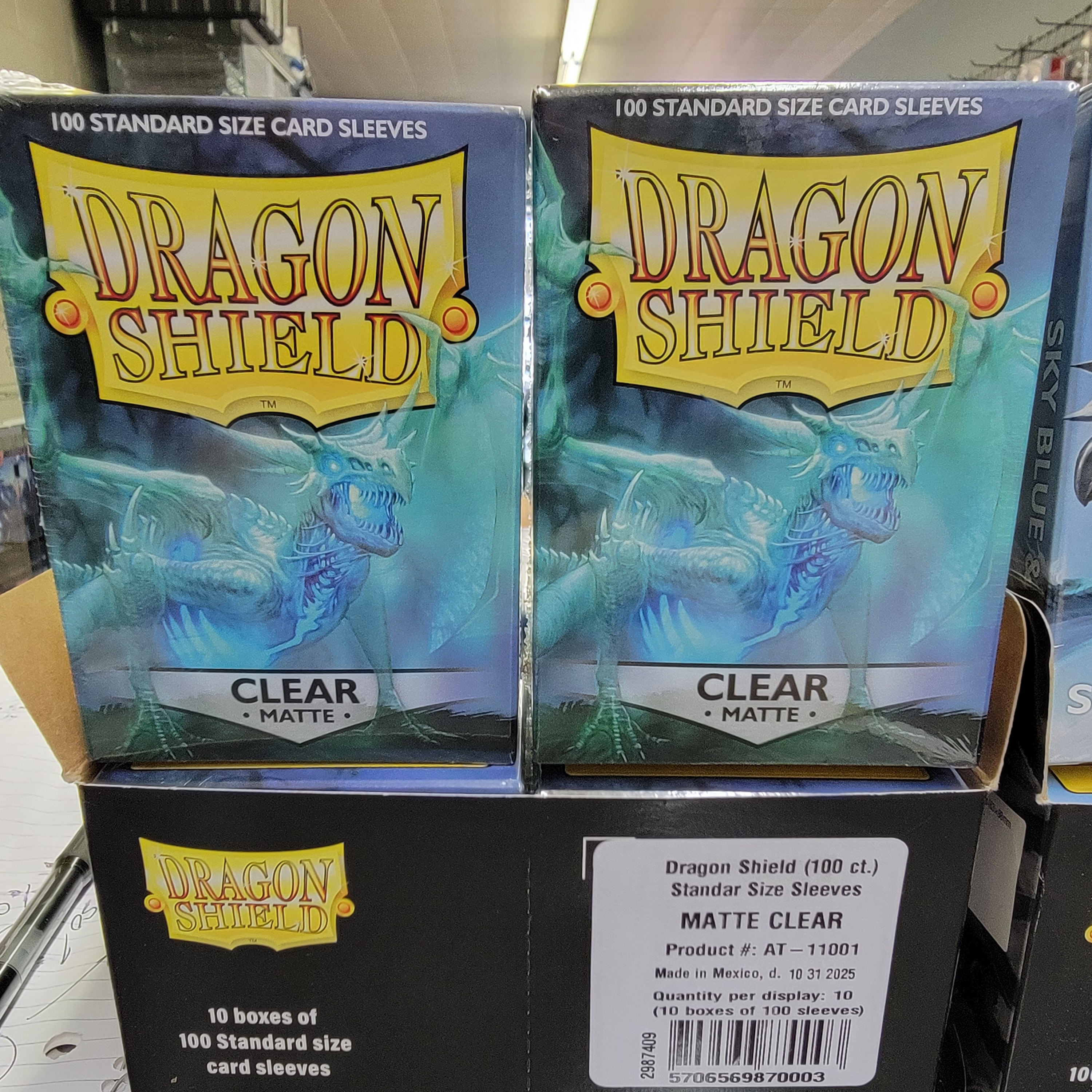 Dragon Shields Clear Matte