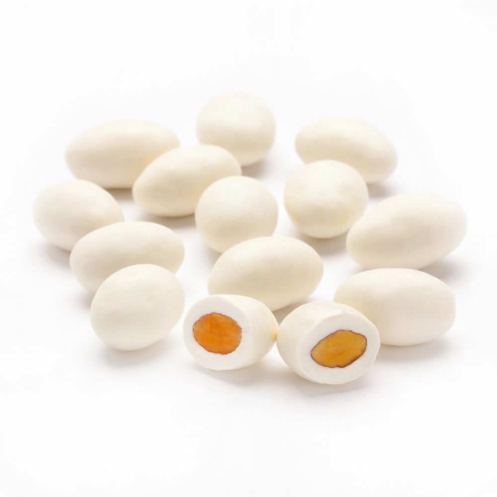 Sconza Yogurt Covered Almonds 5 lb