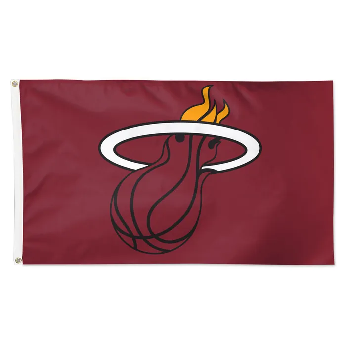 Miami Heat Red Flag 3x5'