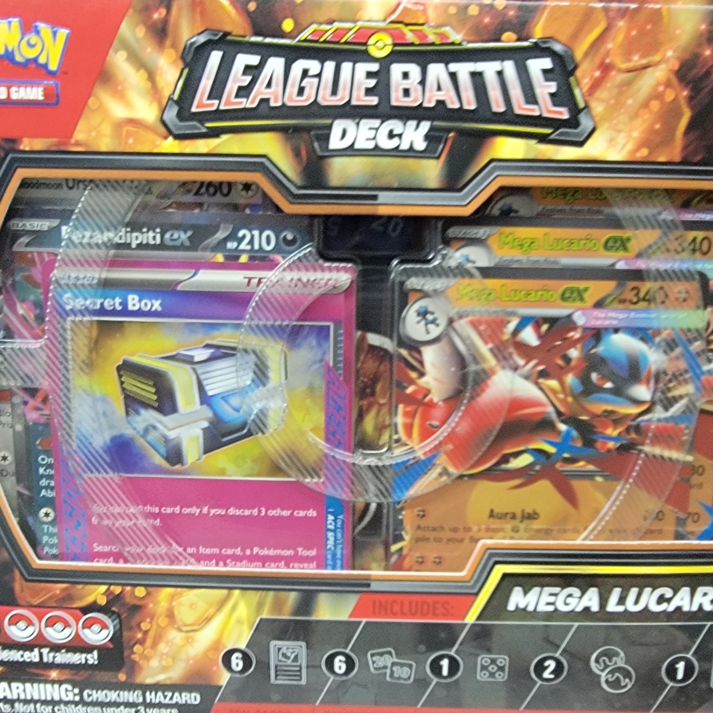 Mega Lucario Ex League Battle Deck
