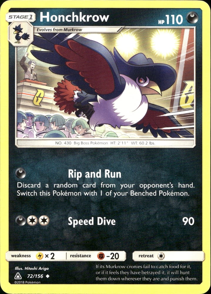 Honchkrow - SM5 72/156