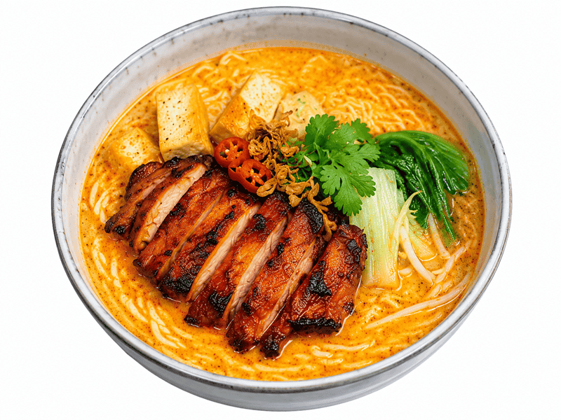 BBQ Chicken Laksa - Take Away