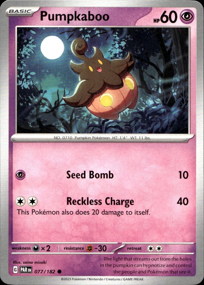 Pumpkaboo - SV04 77/182