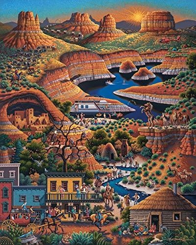 Dowdle Jigsaw Puzzle - Wild, Wild West