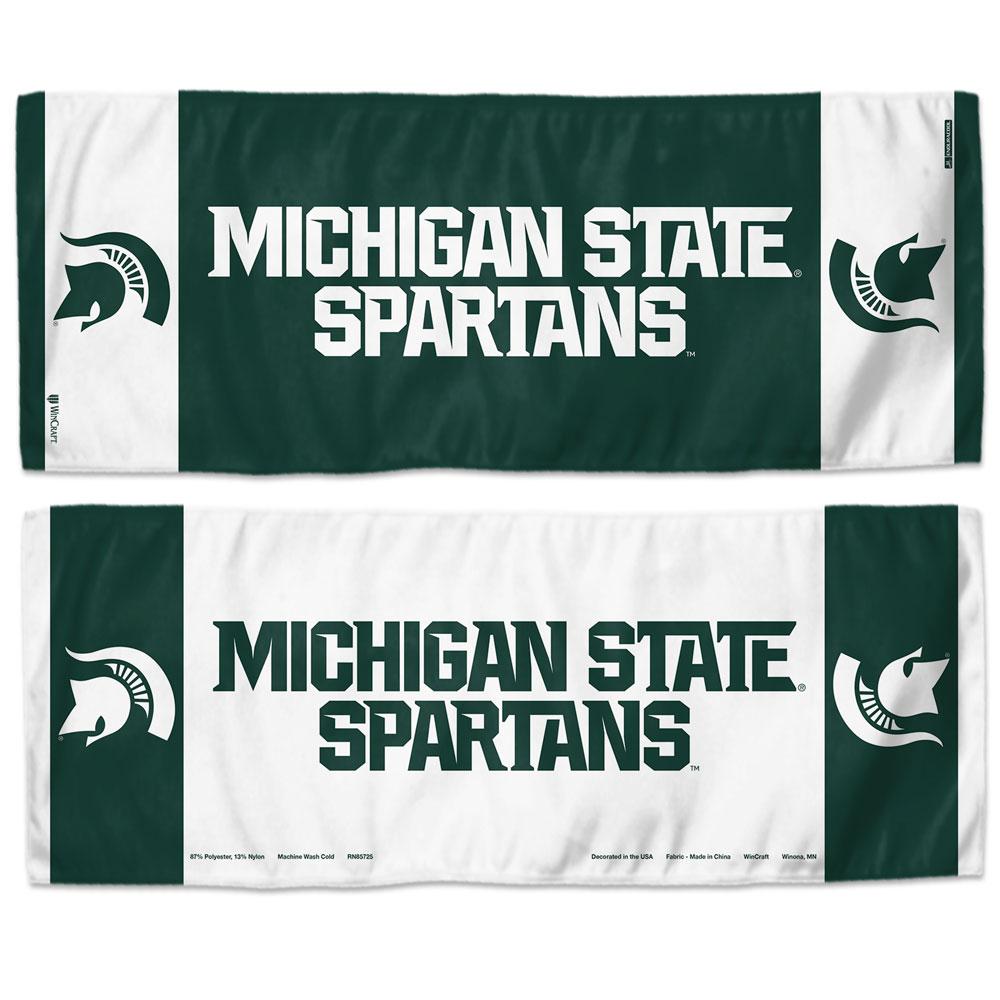 Michigan State Spartans Cooling Towel 12x30"