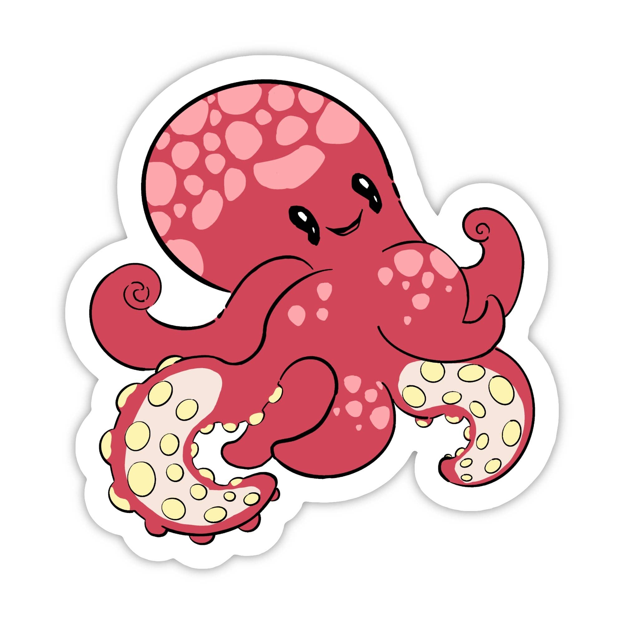 Cute Octopus Animal Sticker