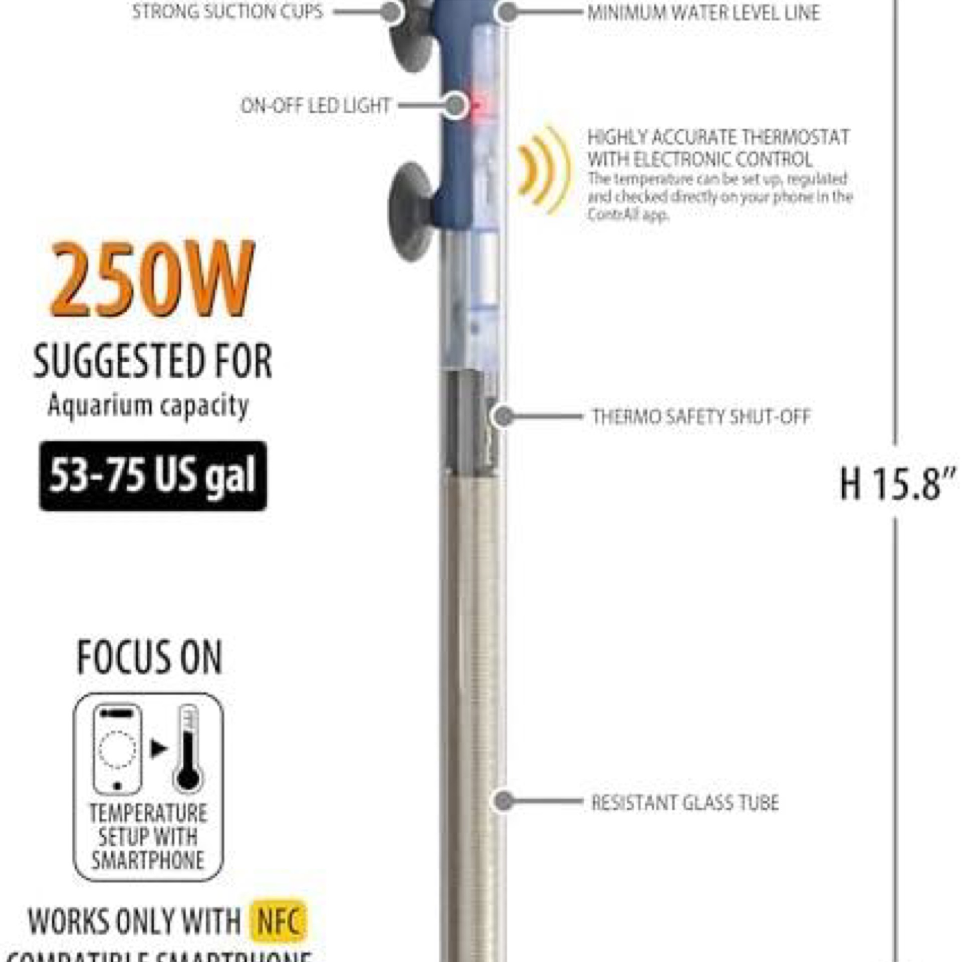 Sicce Scuba Contactless Heater