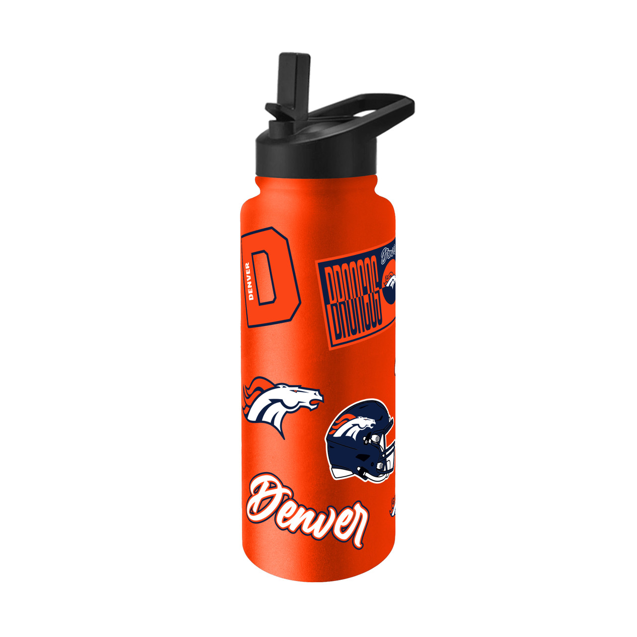 Denver Broncos Dreamweave Quencher Stainless Steel Bottle 34oz