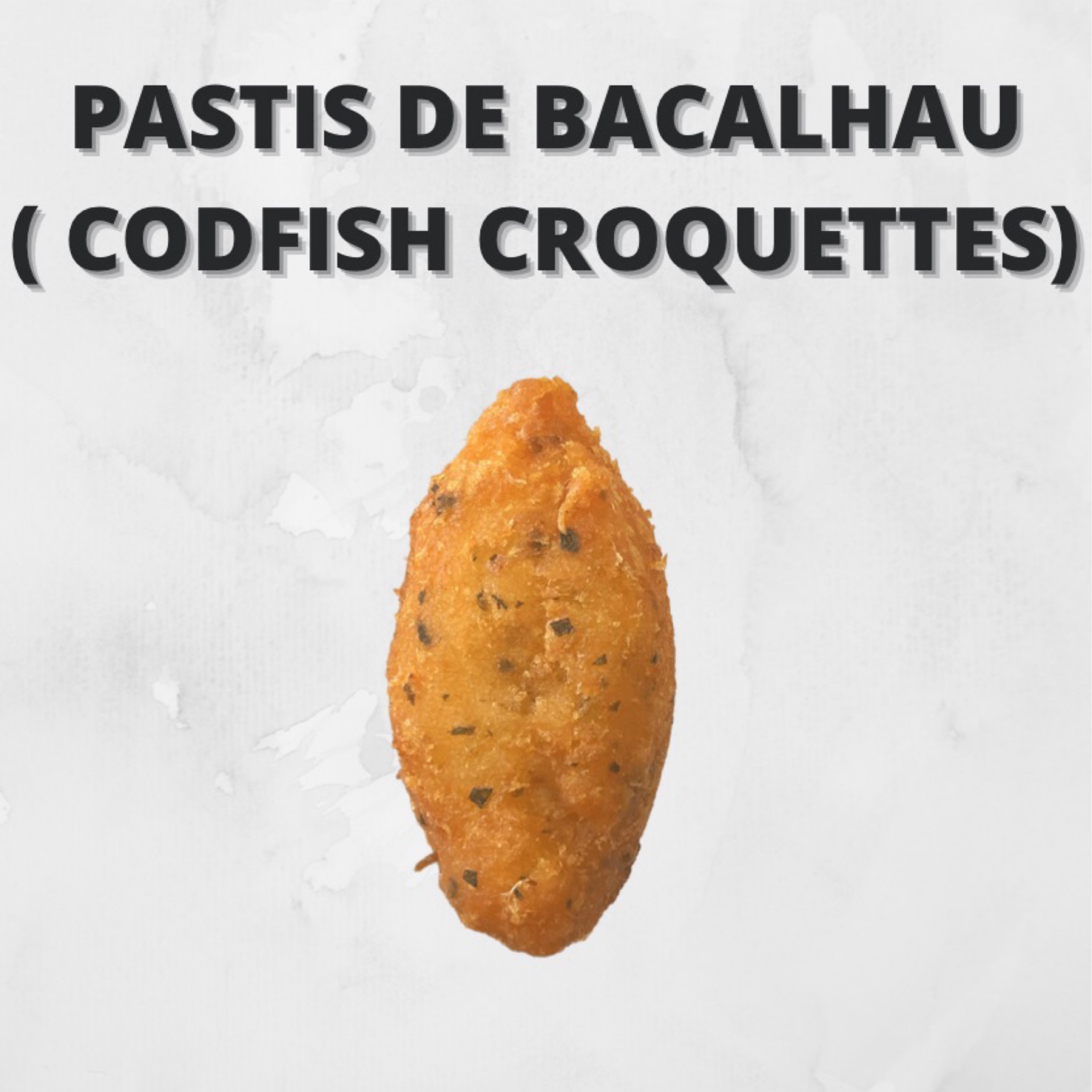 pastie de bacalhau (codfish)-fried