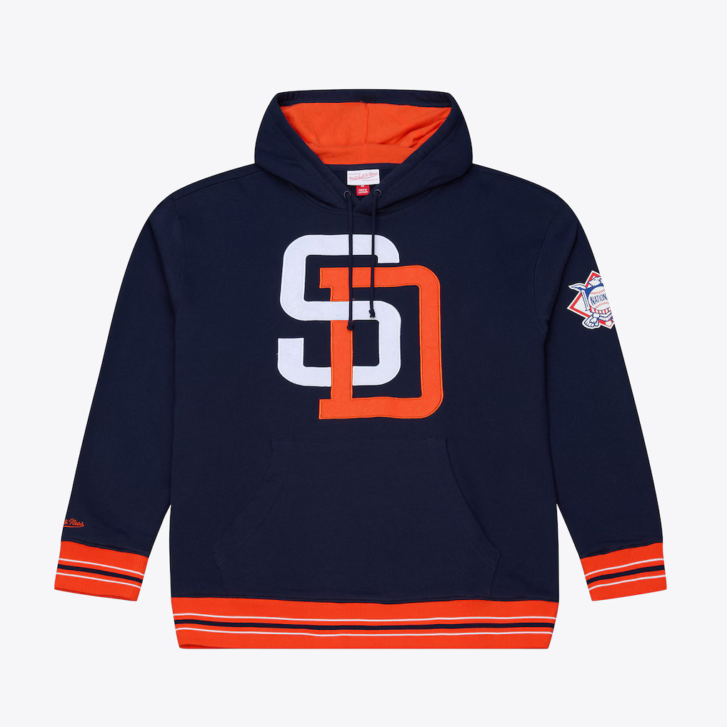 San Diego Padres Playoff Win Mitchell and Ness Hooded Sweatshirt