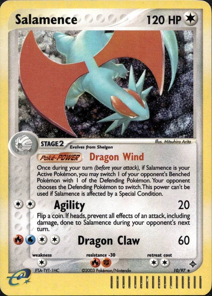 Salamence - EX3 10/97