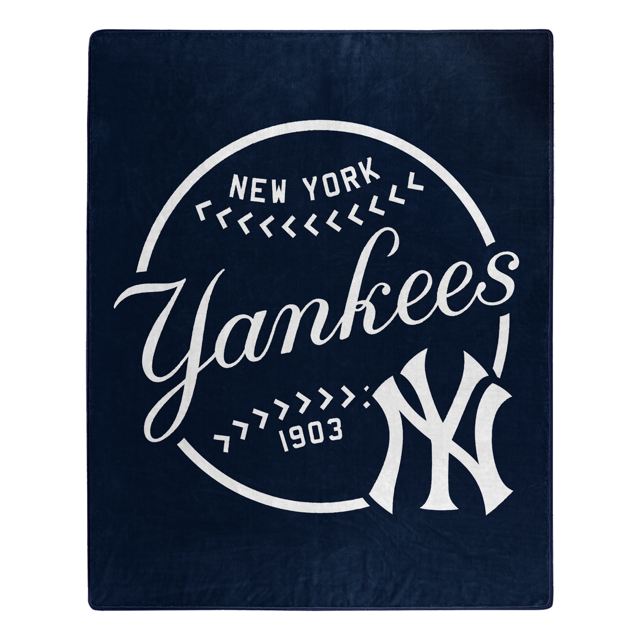 New York Yankees Moonshot Design Raschel Blanket