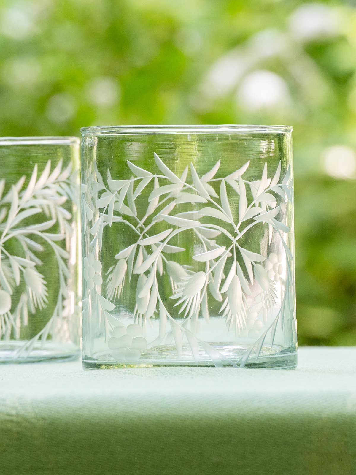 AC Fleur Tumbler Glass Set