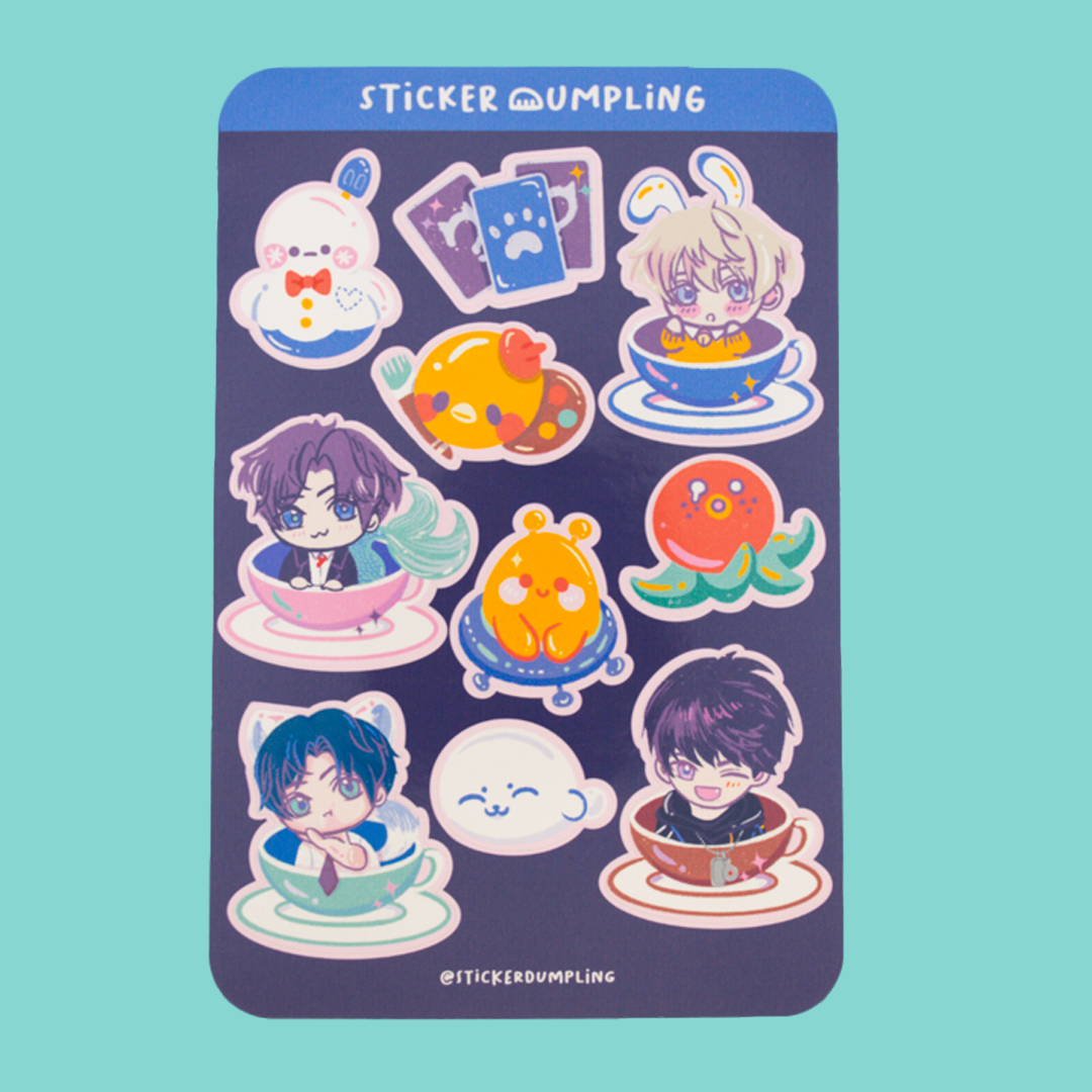 Love and Deepspace Sticker Sheet