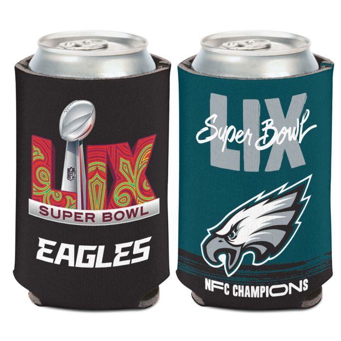 Philadelphia Eagles Super Bowl LIX Trophy Can Cooler