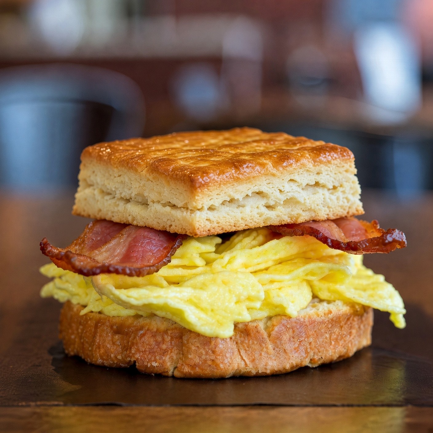 Bacon & Egg Biscuit